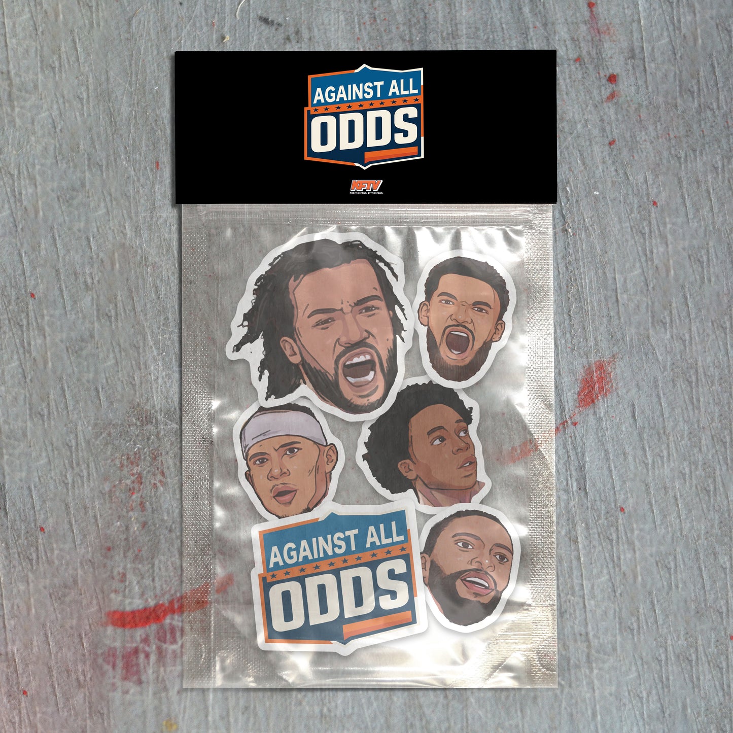 "Against All Odds" KFTV Sticker Pack
