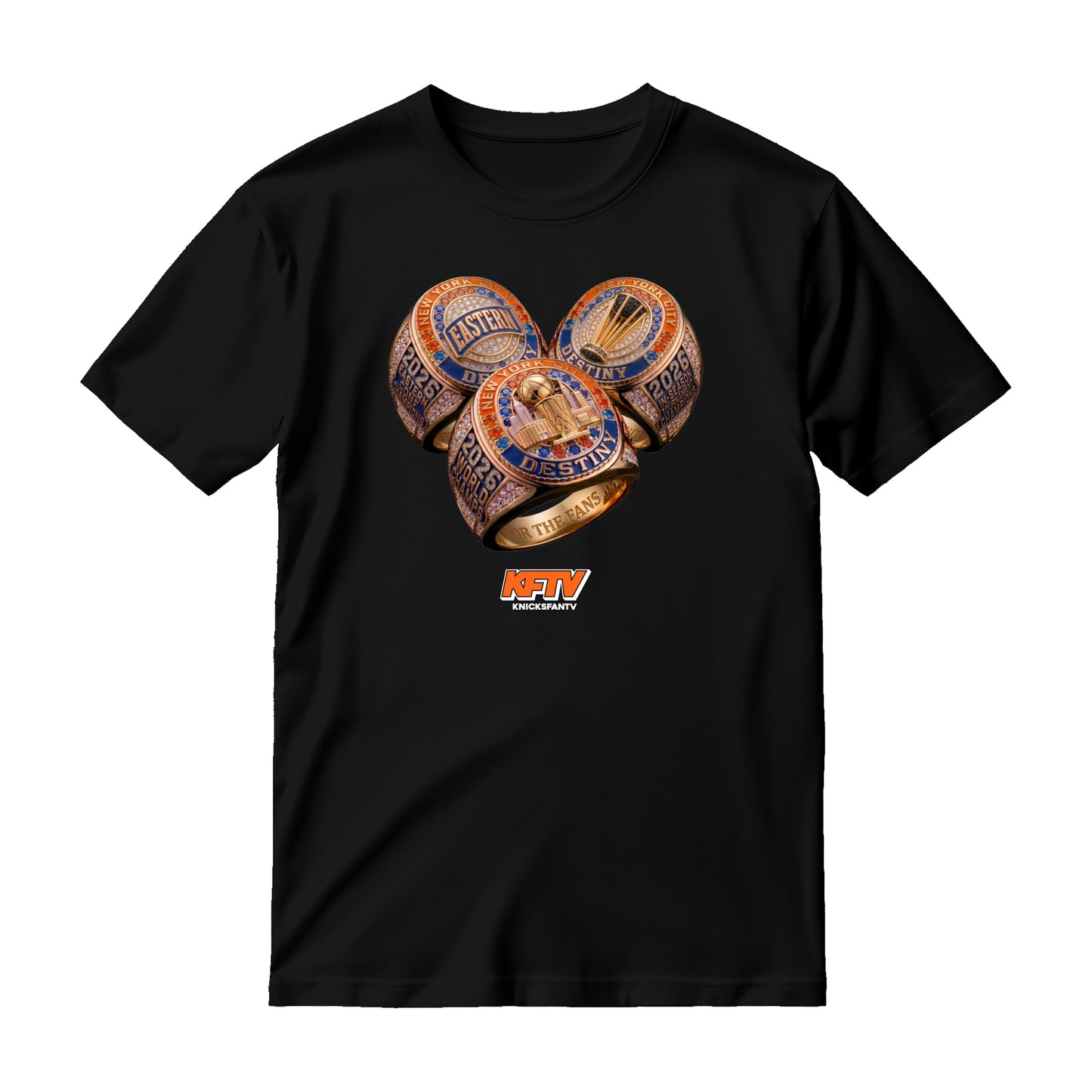 KFTV Triple Crown Championship Tee – 2026 New York Basketball Champions Edition