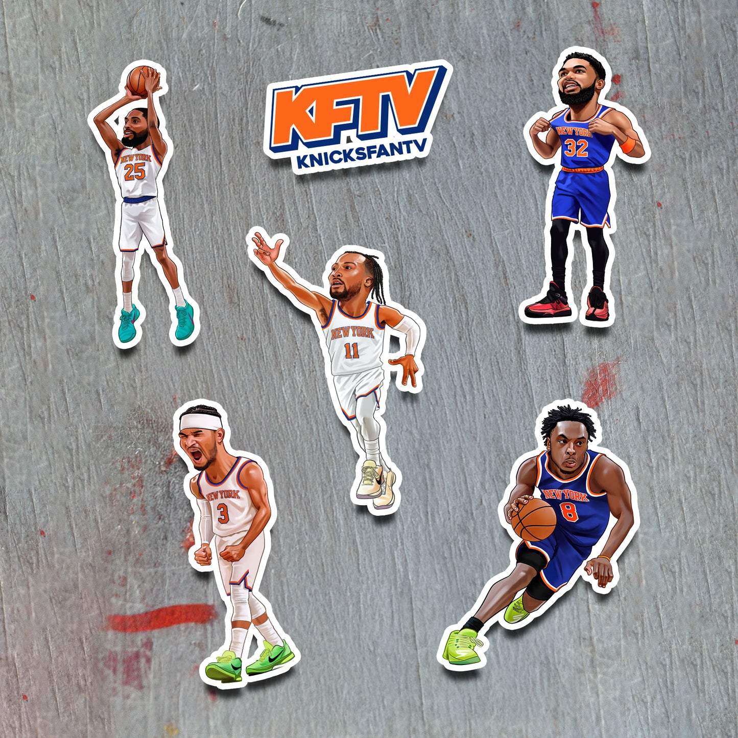 2026 Championship Sticker Pack | KFTV Collector's Edition