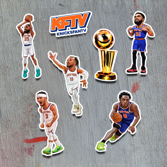2026 Championship Sticker Pack | KFTV Collector's Edition