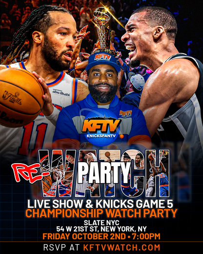 Knicks NBA Championship Re-Watch Party and Live Show (NYC) - 10.2.26