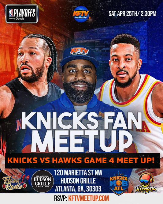 Knicks Fan Meetup - Knicks vs Hawks Game 4 Pregame Happy Hour 4-25-26