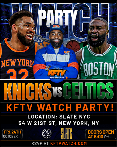 Knicks vs Celtics Watch Party (NYC) - 10.24.25