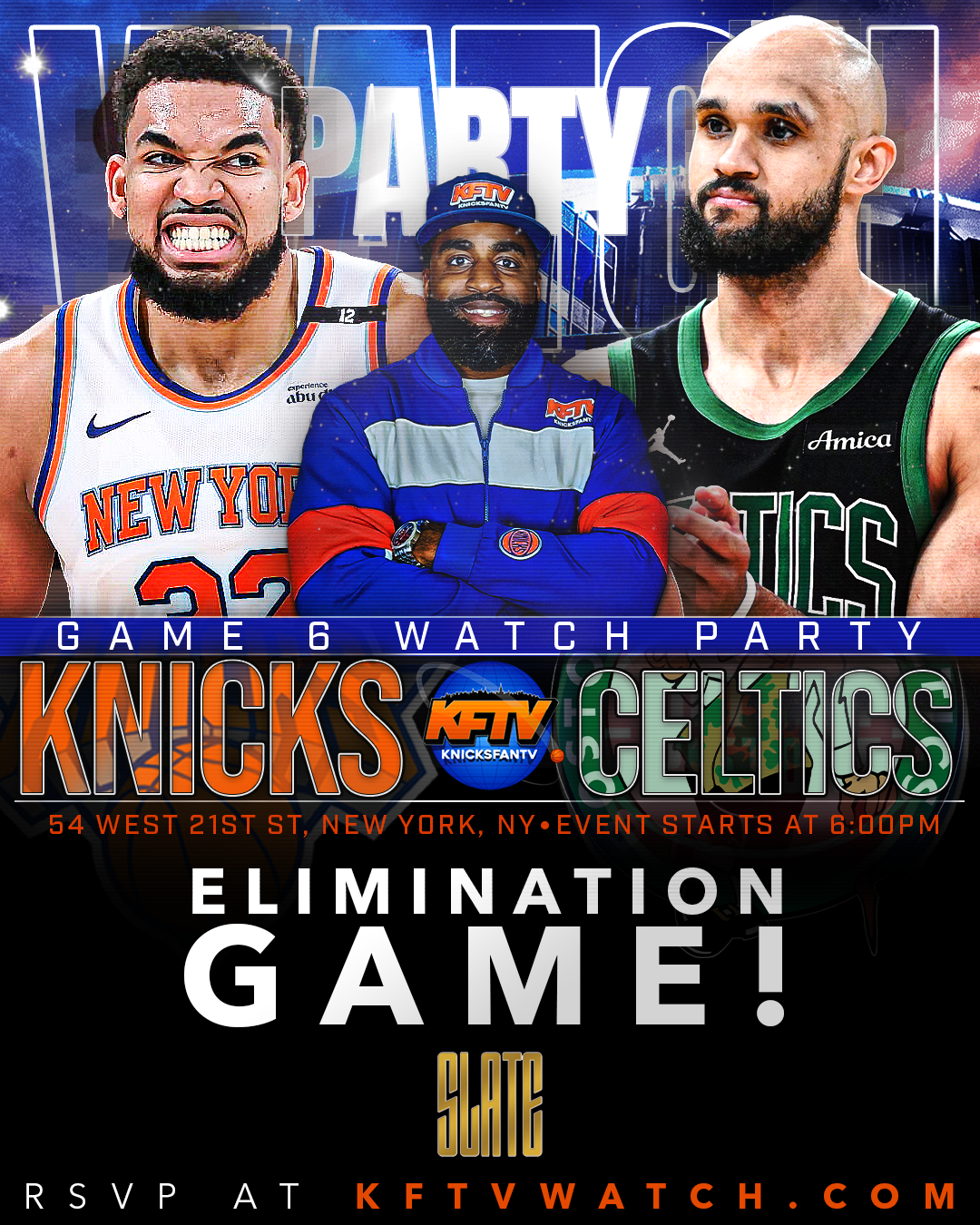 KFTV Knicks vs Celtics Game 6 Watch Party Experience
