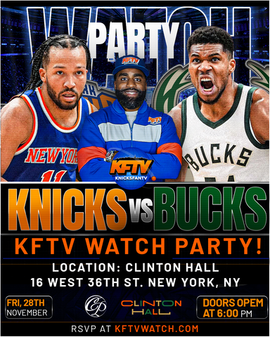 Knicks vs Bucks Watch Party (NYC) - 11.28.25