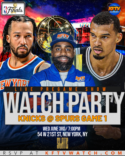 Knicks NBA Finals Game 1 Watch Party and Live Show (NYC) - 6.3.26