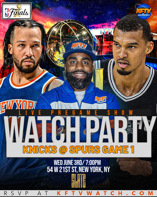 Knicks NBA Finals Game 1 Watch Party and Live Show (NYC) - 6.3.26