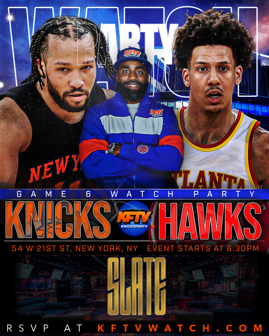Knicks vs Hawks KFTV Game 6 Watch Party (NYC) - 4.30.26