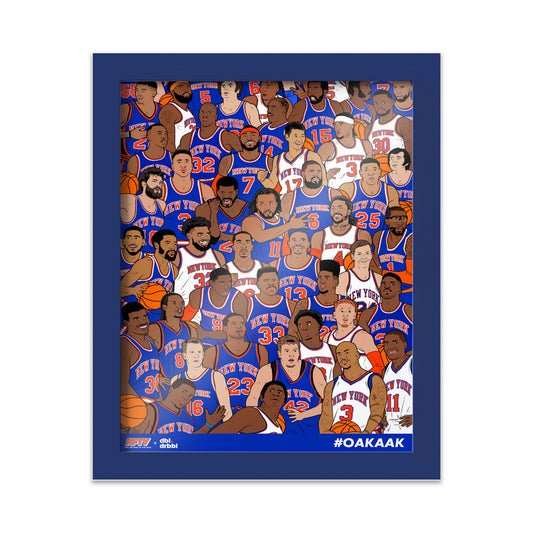 Once A Knick, Always A Knick 8x10 Framed Print