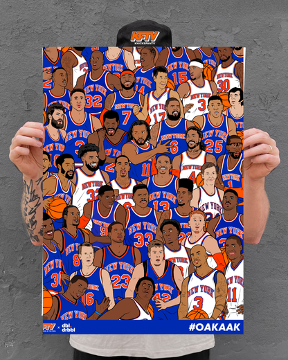 Once A Knick, Always A Knick 18x24 Print