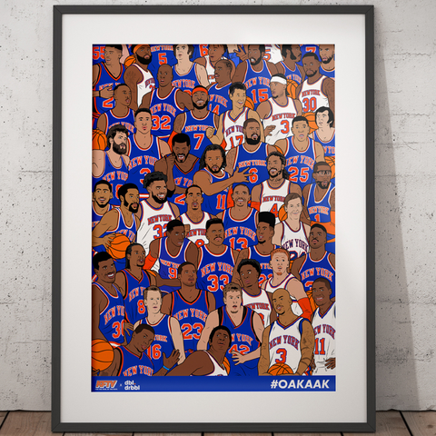 Once A Knick, Always A Knick 18x24 Print