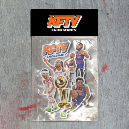 2026 Championship Sticker Pack | KFTV Collector's Edition