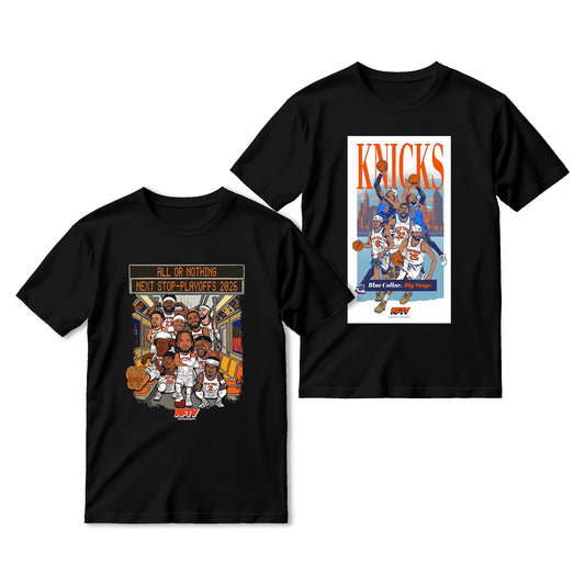 Double Down Pack – 2 Tee Bundle (Blue Collar + All Or Nothing) | KFTV